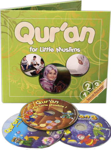 Qur'an for Little Muslims (Bundle of 3 Audio CDs)